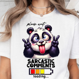 Sarcasme laden, Grappig T-shirt, sarcastisch citaa T-shirt