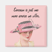 sarcasme magneet (Voorkant)