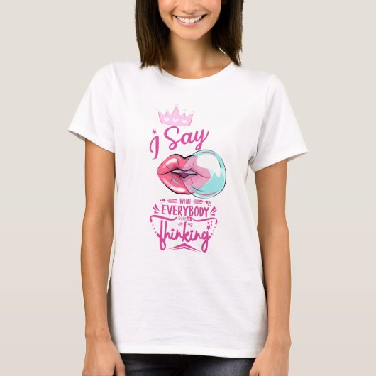 SARCASME QUOTE T-SHIRT (Voorkant)