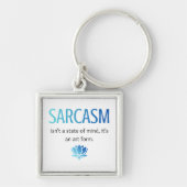 Sarcasme Sleutelhanger (Voorkant)