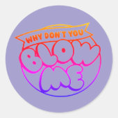 Sarcasme sticker (Voorkant)