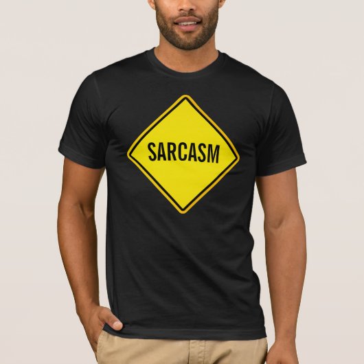 Sarcasme teken t-shirt (Voorkant)