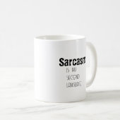 Sarcasme voor de Sarcastische Mok (Voorkant rechts)