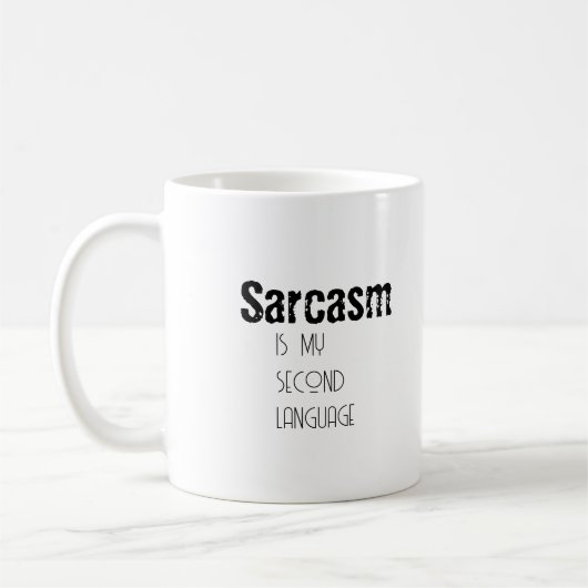 Sarcasme voor de Sarcastische Mok (Links)