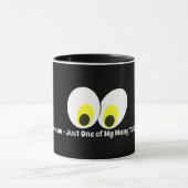 Sarcasme & wenkbrauwen – de ultieme combinatie mok (Midden)