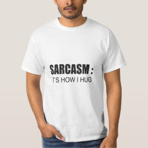 Sarcasme: Zo knuffel ik een GRAPPIGE SLOGAN T-shirt
