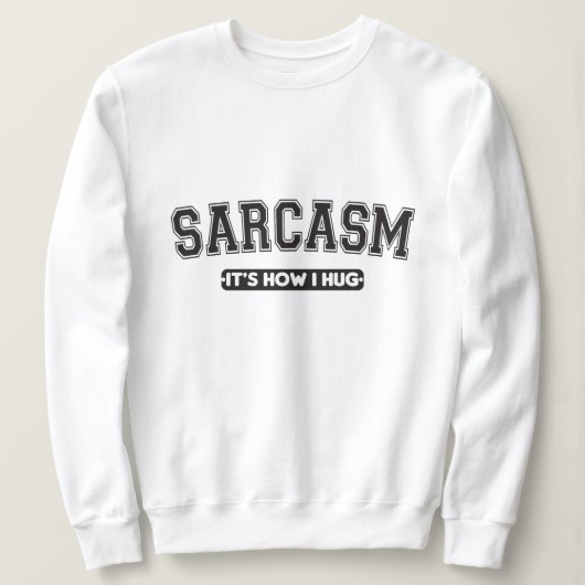 Sarcasme: Zo knuffel ik Trui (Design voorkant)