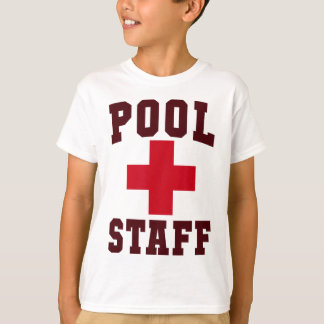 Sarcasme Zwembad Personeel Buiten Dienst Trip Redd T-shirt