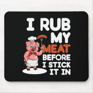 Sarcasmerige Vies Bbq-roosteren - Ik Wrijf Mijn Vl Muismat