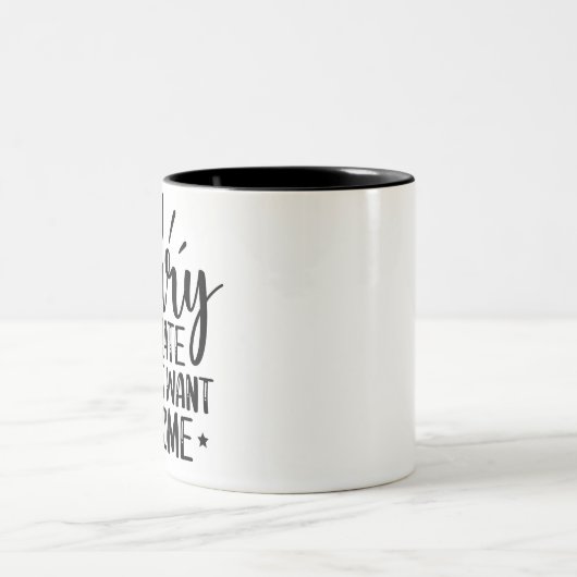 sarcasmo,soy una delicia sarcástica,ingenioso tweekleurige koffiemok (Center)