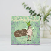 Sarcastic Altered Art  Girl Birthday Kaart (Staand voorkant)