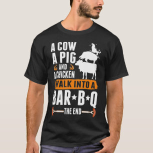 Sarcastic Barbecue Humor Meat Lover Grilling Funny T-shirt