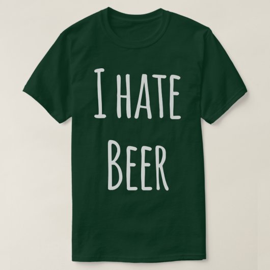 Sarcastic Beer T-shirt (Design voorkant)