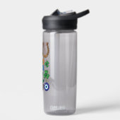 Sarcastic black cat &Lucky charms Waterfles (Links)