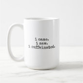 Sarcastic caffeine lover mug gift for her or him koffiemok (Links)