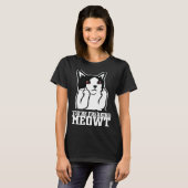Sarcastic Cat Dark Cat Humor Cat Humor T-shirt (Voorkant volledig)