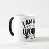 Sarcastic Coffee Quotes Magische Mok (Voorkant links)