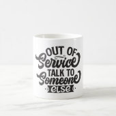 Sarcastic Coffee Quotes Magische Mok (Center)