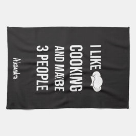 Sarcastic Cooking Gifts Chefs Cooks Personalized Theedoek