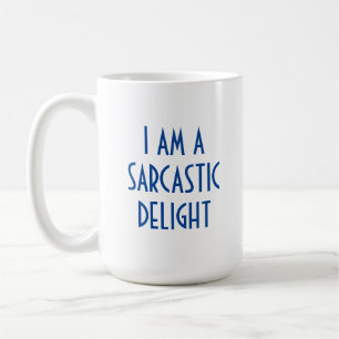 Sarcastic Delight Funny Koffiemok