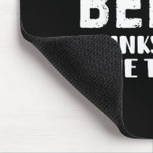 Sarcastic Drinking Funny Beer Day Drinking Beer Qu Muismat (Hoek)