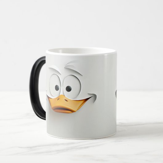 Sarcastic Duck 3D Magische Mok (Voorkant links)