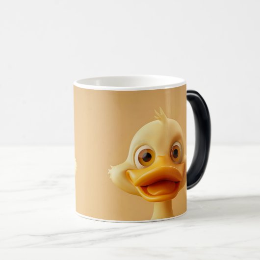 Sarcastic Duck 3D Magische Mok (Voorkant rechts)