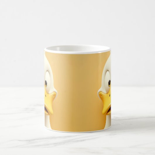 Sarcastic Duck 3D Magische Mok (Center)