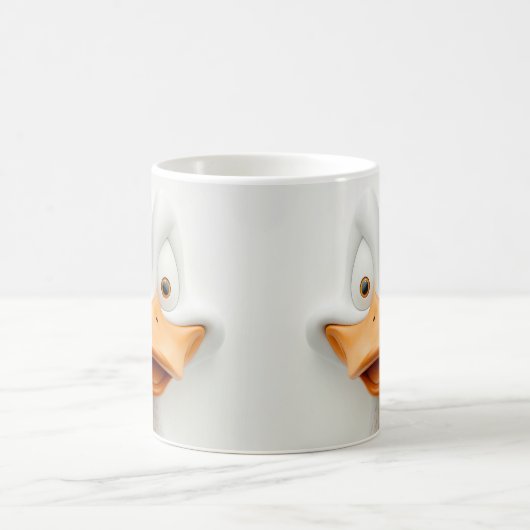 Sarcastic Duck 3D Magische Mok (Center)