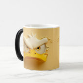 Sarcastic Duck 3D Magische Mok (Voorkant links)