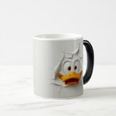 Sarcastic Duck 3D Magische Mok (Voorkant rechts)