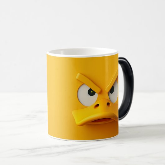Sarcastic Duck 3D Magische Mok (Voorkant rechts)