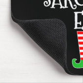 Sarcastic Elf Family Matching Group Christmas Prem Muismat (Hoek)