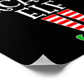 Sarcastic Elf Family Matching Group Christmas Prem Poster (Hoek)