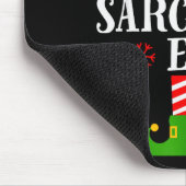 Sarcastic Elf Funny Matching Family Group Christma Muismat (Hoek)