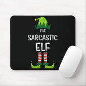 Sarcastic Elf Xmas Matching Christmas For Family M Muismat (Met muis)