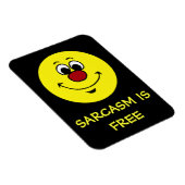 Sarcastic Face Grumpey Magneet (Rechterzijde)