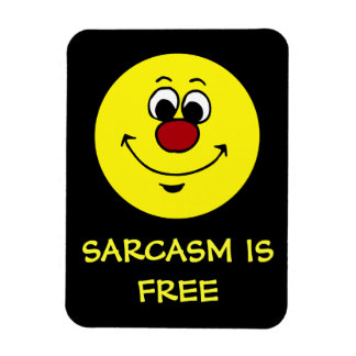 Sarcastic Face Grumpey Magneet