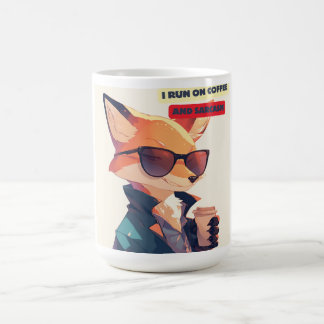 Sarcastic Fox Coffee Mok – Koffie & Attitude
