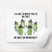 Sarcastic Frog Meme Funny Amphibian Cult Men And W Muismat (Met muis)