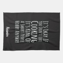 Sarcastic Funny Cooking Gifts Humor Chef Cook Joke Theedoek