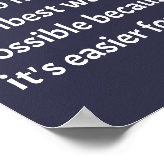 Sarcastic Funny Dumb Humor Poster (Hoek)