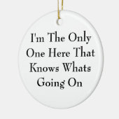 Sarcastic Funny Ornament (Links)