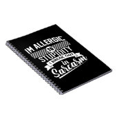 Sarcastic Funny Quote Notitieboek (Rechterzijde)