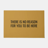 Sarcastic Funny Rude Deurmat (Voorkant)