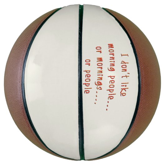 Sarcastic Funny Sayings and Quotes Salty Sarcasm Basketbal (Verticaal)