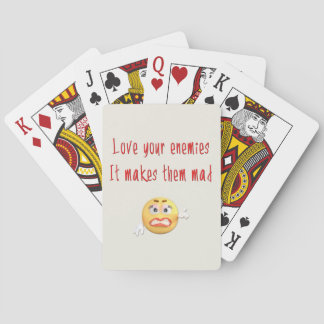 Sarcastic Funny Sayings and Quotes Salty Sarcasm Pokerkaarten
