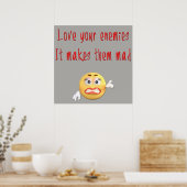 Sarcastic Funny Sayings and Quotes Salty Sarcasm Poster (Keuken)