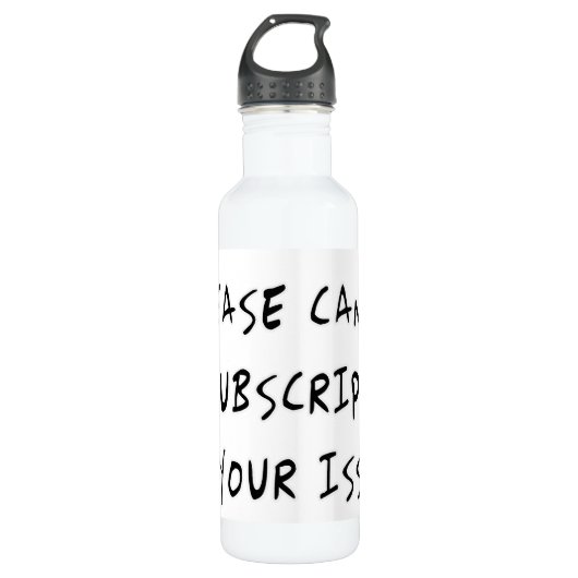 Sarcastic Funny Sayings and Quotes Salty Sarcasm Waterfles (Voorkant)