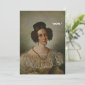 Sarcastic Hartelijk dank - Kaart "Wauw" - Blu Plac (Staand voorkant)